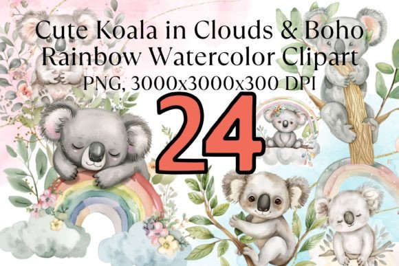 Cute Baby Koala Boho Rainbow Watercolor: A Designer’s Real-World Embroidery Review