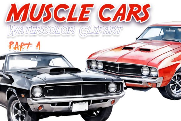 Muscle Cars Watercolor Clipart: A Designer’s Real-World Review