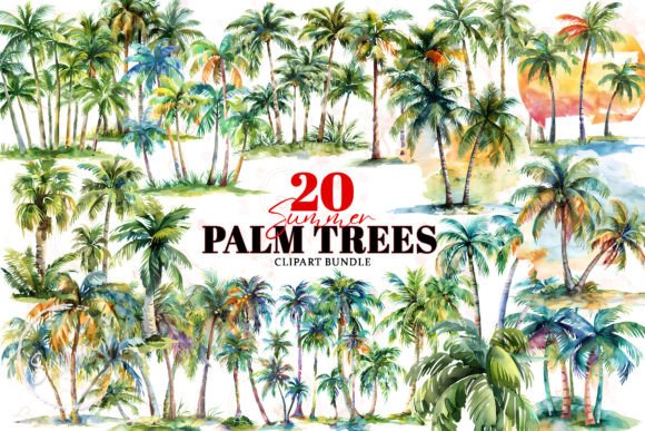 Summer Palm Trees Watercolor Sublimation: A Designer’s Review for Real Client Projects