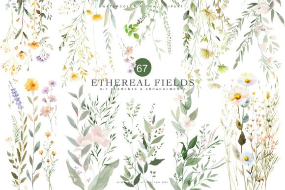 Watercolor Delicate Wildflower Clipart: A Designer’s Real-World Review