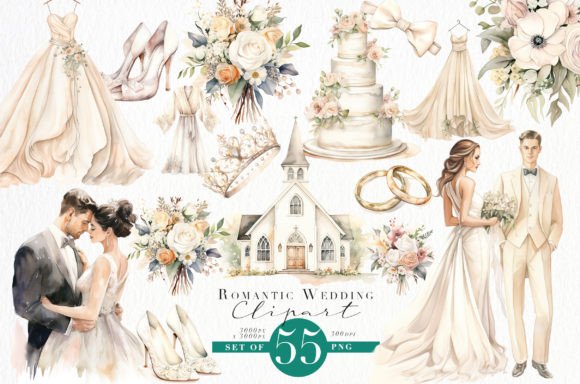 Wedding Watercolour Clipart for Etsy & Digital Sellers: A Practical Review